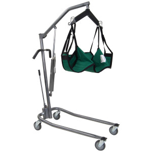 Drive Medical Hydraulic Deluxe Silver Vein Patient Lift - Image 2