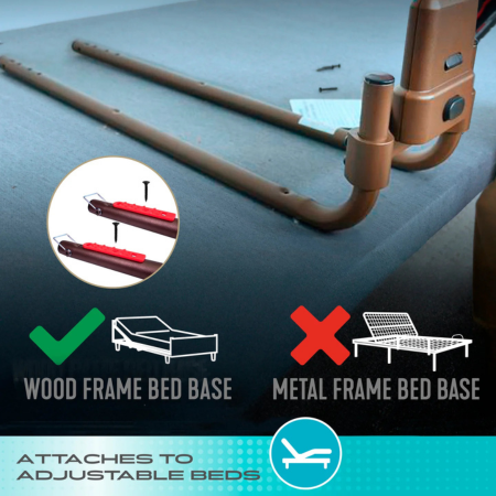 Stander Click Extendable Bed Rail for Seniors & Adjustable Beds 7 Extendable bed rail 1 Extendable bed rail 1