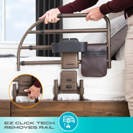 Stander Click Extendable Bed Rail for Seniors & Adjustable Beds 1 Extendable bed rail 6 Extendable bed rail 6