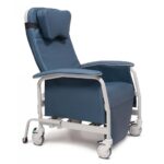 Extra Wide Preferred Care Recliner geriatric chair for elderly in clinical and homecare settings