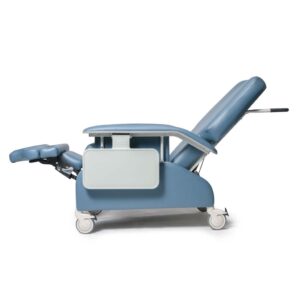 Lumex Extra-Wide Clinical Care Recliner with Drop Arms – Medical Geri Chair for Hospitals & Homecare - Image 2