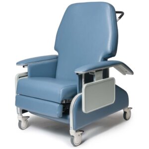 Lumex Extra-Wide Clinical Care Recliner with Drop Arms – Medical Geri Chair for Hospitals & Homecare - Image 1