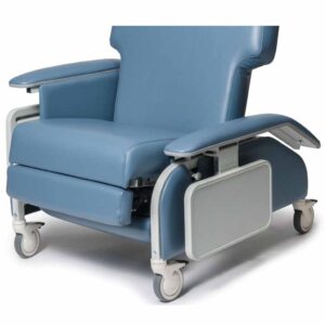 Lumex Extra-Wide Clinical Care Recliner with Drop Arms – Medical Geri Chair for Hospitals & Homecare - Image 4