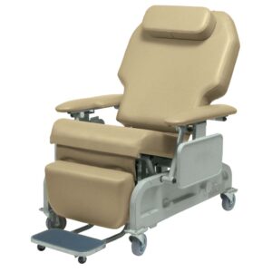Lumex Powered Bariatric Recliner – Extra-Wide Medical Chair with Electric Recline & Heavy-Duty Support