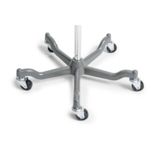 Lumex Five-Leg IV Pole with Adjustable Height & Stable Base – Medical Grade Infusion Stand 11 Lumex Five-Leg IV Pole with Adjustable Height & Stable Base – Medical Grade Infusion Stand - Image 5