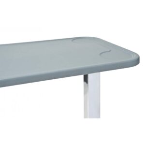 Lumex Non-Tilt Composite Overbed Table – Adjustable Height, Easy-Clean Surface, Hospital & Home Use - Image 4
