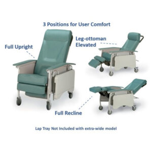 Invacare Deluxe Wide Geriatric Recliner Chair – Medical-Grade Comfort - Image 4