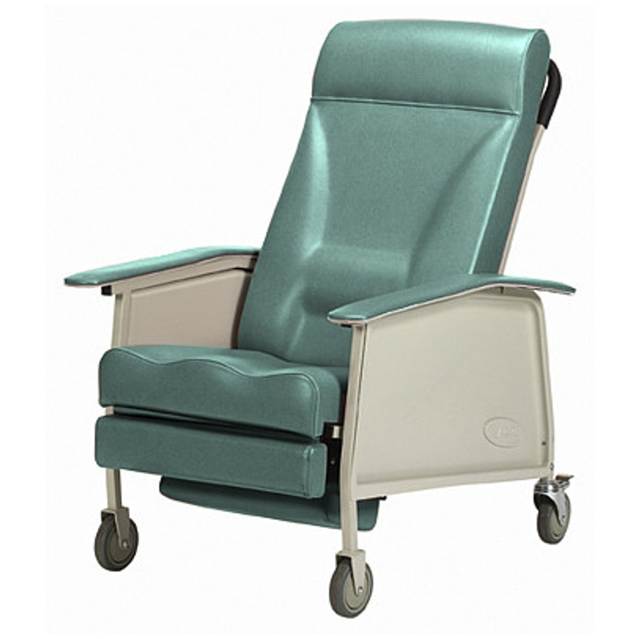 Invacare Deluxe Wide Three-Position Geriatric Recliner and Chair Medical in Jade