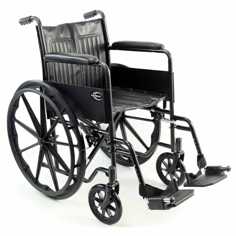 Karman KN-800T Wheelchair with 18" Seat | Ideal 800 Wheelchair for Comfort