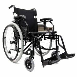 Ultra Lightweight LT-K5 Wheelchair with Adjustable Armrests and Swing-Away Footrests