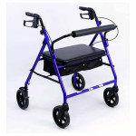 Karman R-4800 Heavy Duty Rollator with 400 lb Capacity and Wide Seat