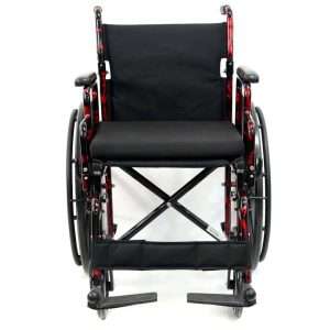Karman LT-770Q Red Light Foldable Wheelchair - Image 2