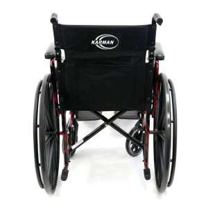 Karman LT-770Q Red Light Foldable Wheelchair - Image 4