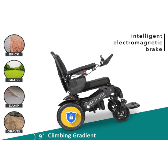 MAJESTIC 440 HD PLUS heavy duty electric wheelchair brakes MAJESTIC 440 HD PLUS heavy duty electric wheelchair brakes