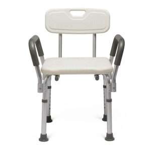 Medline Shower Chair with Arms and Back - Image 1
