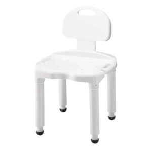 Carex® Bath Bench for Elderly | Medical Bath Bench with Backrest