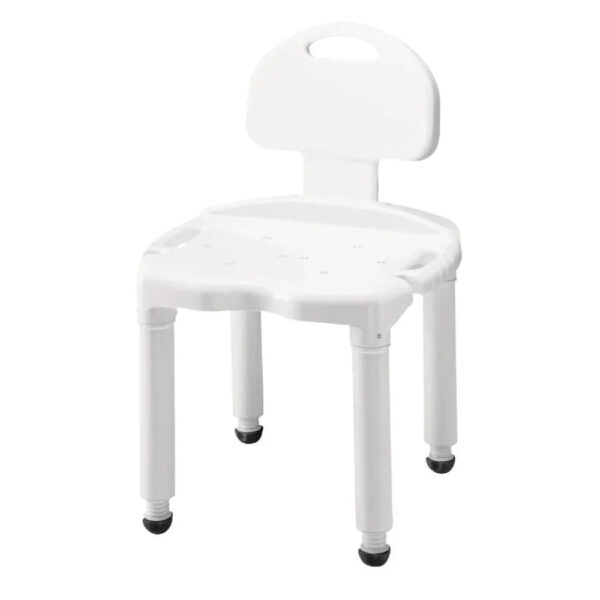 Carex® Bath Bench for Elderly | Medical Bath Bench with Backrest