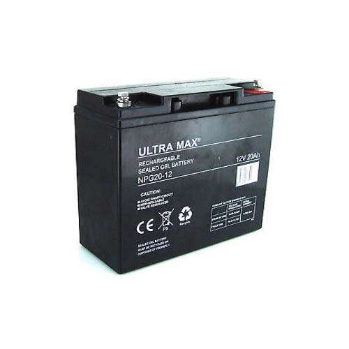 EV Rider 2 Batteries for CityCruzer SNR Models (SLA) 20 Ah