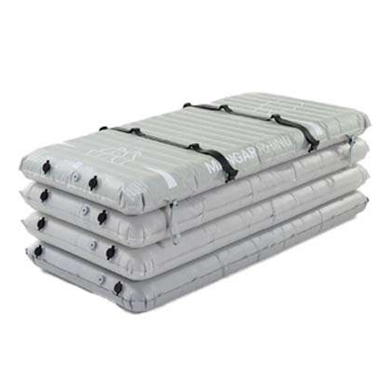 Joerns Mangar Rhino with Airflo Duo & Bag – Supine Floor Lifting Device, 1100 lb Capacity, Lifts to 28" Bed Height, Mains & Battery