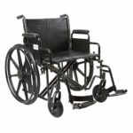 McKesson Bariatric Wheelchair Dual Axle Desk Length Arm Swing Away Footrest3 McKesson Bariatric Wheelchair Dual Axle Desk Length Arm Swing Away Footrest3