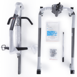 McKesson Hydraulic Manual Lift – 450 lb Patient Floor Lift with 6-Point Cradle 3 McKesson Hydraulic Manual Lift – 450 lb Patient Floor Lift with 6-Point Cradle - Image 2