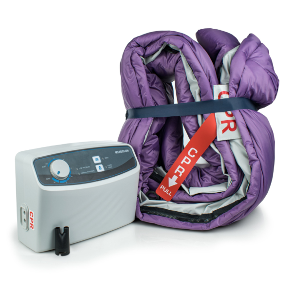McKesson Low Air Loss Alternating Pressure Mattress System McKesson alternating pressure mattress system with low air loss therapy for hospital bed pressure relief