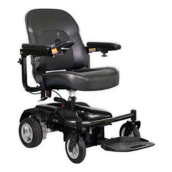 Merits EZ-GO P321 portable electric wheelchair