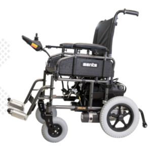 Merits Travel-Ease P101 Folding Power Wheelchair – 300 lb Compact Electric Wheelchair - Image 7