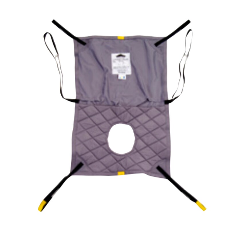 Joerns Full Body Sling for Hoyer Lift – Long Seat Commode Sling (Mesh & Polyester Options)