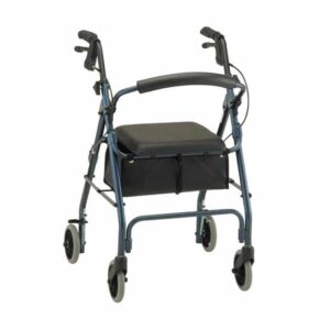 Nova GetGO Standard Rolling Walker, Blue - Image 1