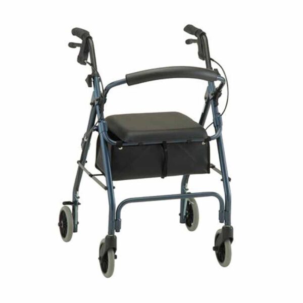 Nova GetGO Standard Rolling Walker Blue Nova GetGO Standard Rolling Walker Blue