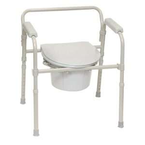 ProBasics Three-in-One Folding Commode with Full Seat
