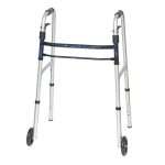 ProBasics Sure Lever Release Folding Walker with 5" Wheels (Adult)