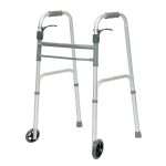 ProBasics Sure Lever Release Folding Walker with 5" Wheels (Adult)