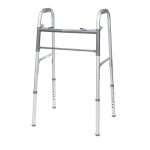 ProBasics Economy Two-Button Folding Steel Walker (Adult)