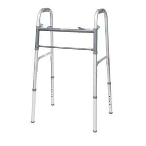 ProBasics Economy Two-Button Folding Steel Walker (Adult)