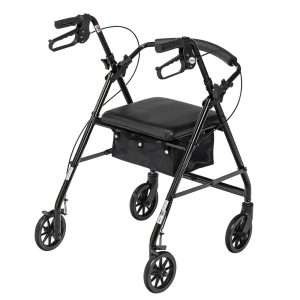 Drive Medical Aluminum Rollator, 6" Casters - Image 4