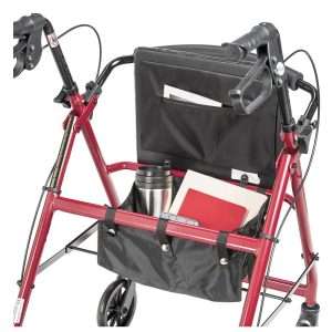 Drive Medical Aluminum Rollator, 6" Casters - Image 5