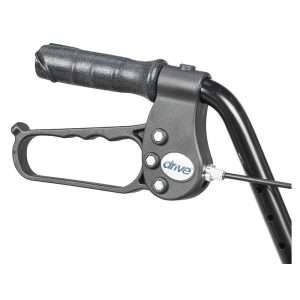 Drive Medical Aluminum Rollator, 6" Casters - Image 10