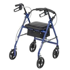 Drive Medical Aluminum Rollator, 7.5" Casters - Image 3