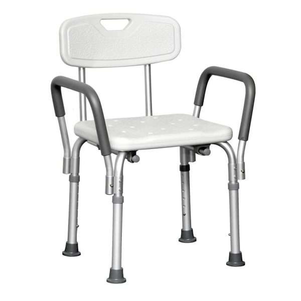 ProBasics Deluxe Chair for shower for elderly with Padded Arms