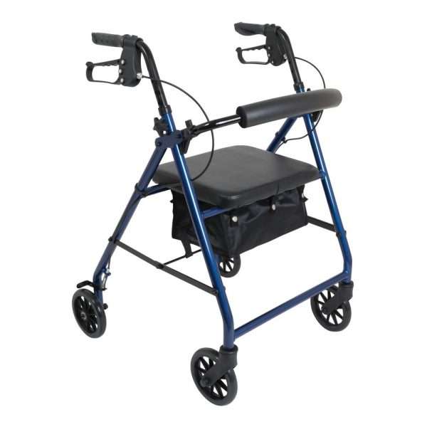 PRO RLA6BL AlumRollator Prod1 PRO RLA6BL AlumRollator Prod1
