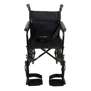 ProBasics Aluminum Transport Chair with 12-Inch Wheels - Image 2
