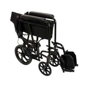 ProBasics Aluminum Transport Chair with 12-Inch Wheels - Image 4