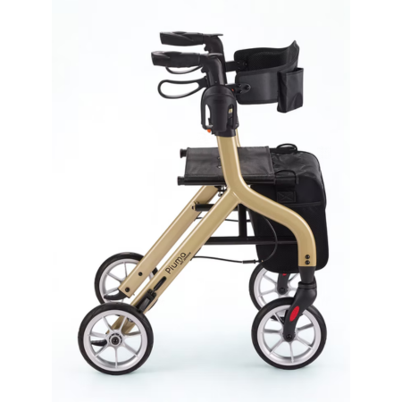 COMODITÀ Piuma Ultra-Lightweight Rollator with Seat – Premium 4-Wheel Mobility Walker for Travel & Everyday Independence 6 Piuma Rollator Walker 1 Piuma Rollator Walker 1