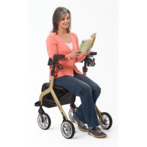 COMODITÀ Piuma Ultra-Lightweight Rollator with Seat – Premium 4-Wheel Mobility Walker for Travel & Everyday Independence 15 COMODITÀ Piuma Ultra-Lightweight Rollator with Seat – Premium 4-Wheel Mobility Walker for Travel & Everyday Independence - Image 6