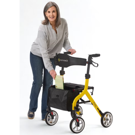 COMODITÀ Piuma Ultra-Lightweight Rollator with Seat – Premium 4-Wheel Mobility Walker for Travel & Everyday Independence 4 Piuma Rollator Walker 3 Piuma Rollator Walker 3