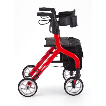 COMODITÀ Piuma Ultra-Lightweight Rollator with Seat – Premium 4-Wheel Mobility Walker for Travel & Everyday Independence 3 Piuma Rollator Walker 7 Piuma Rollator Walker 7