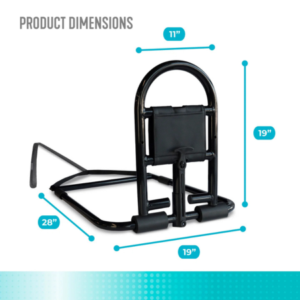 Stander Prime Bed Safety Rail – Heavy-Duty Bed Handle for Elderly with 400 lb Support - Image 4