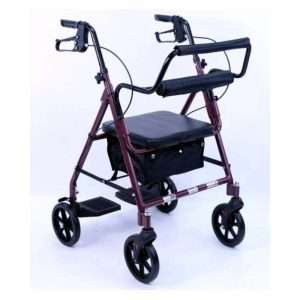 Karman R-4602-T Two-in-One Rollator and Transport Chair - Image 2